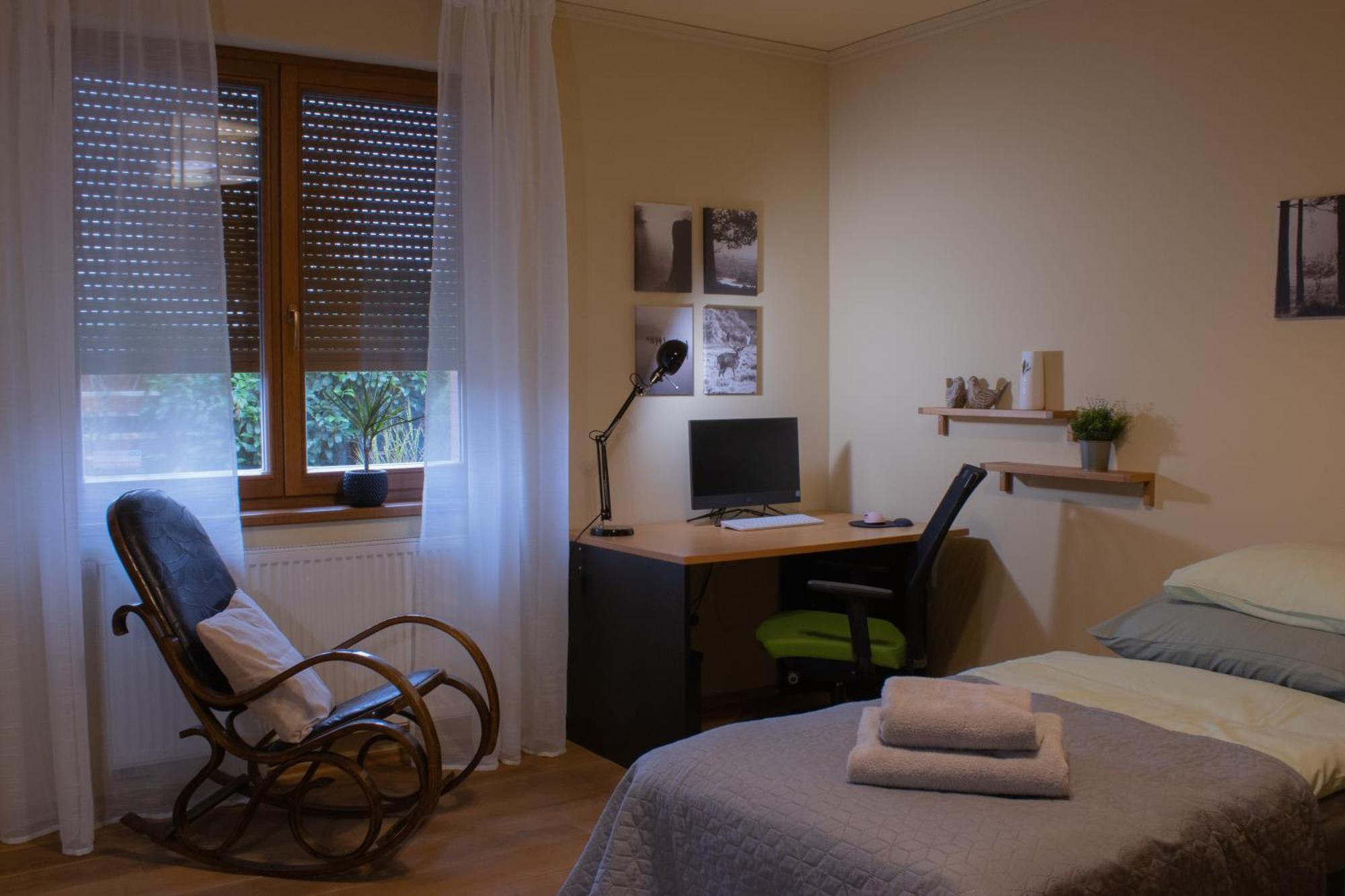 Apartman U Lesa Nové Jirny Esterno foto